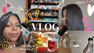 VLOG| rotina real em um dia de sábado (finalizando cabelo, almoço, filme , soneca 🧡✨️🫧