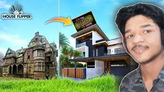 RENOVATING AN OLD HOUSE TO GAMING HOUSE 🤩 || HOUSE FLIPPER HINDI GAMEPLAY