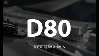 D Major Guitar Backing Track