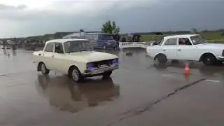2 Москвича Гоняют Drag Racing Indigo RC, Батл двух раритетов