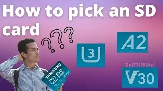 What are those symbols on SD cards?