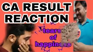 Ca result reaction/ ca motivation/ ca intermediate results/chartered accountant/ca memes/ca aspirant