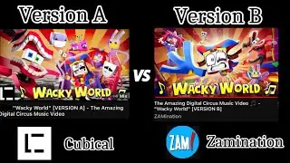 Wacky World Version A vs B (ft. The Amazing Digital Circus)