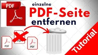 Delete PDF pages | Remove individual pages | Tutorial 2020