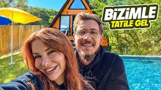 RÜYA GİBİ SAPANCA TATİL VLOG! GECE HAVUZA GİRDİK!