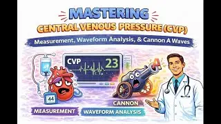 Mastering Central Venous Pressure (CVP) – Measurement, Waveform Analysis, & Cannon A Waves