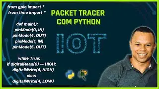 Cisco Packet Tracer | Programando IOT Com Python (SBC)
