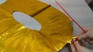 Как надуть фольгированную цифру в домашних условиях