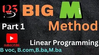 BIG M method 