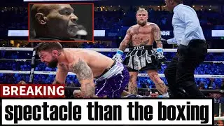 Tyson vs  Paul More about the spectacle than the boxing