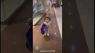 Kecil kecil udah hobby shoping,nurun siapa nih beeanca22❓ #bosmuda