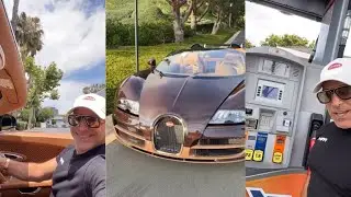 On route home in the Bugatti vitesse | #mannykhoshbin #bugatti #veyron