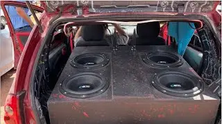 Bass con 4 Subs Carbon Audio