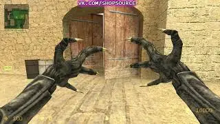 Руки для зомби Aliens, для CSSource ZombieReload и подобных модов.
