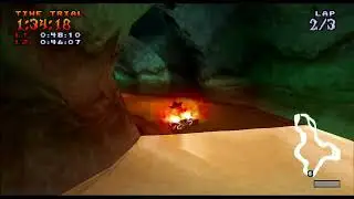 Crash Team Racing - DuckStation v0.1-5560 (widescreen patch update)