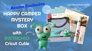 NEW MYSTERY BOX! HAPPY CAMPER MYSTERY BOX with Cricut Cutie