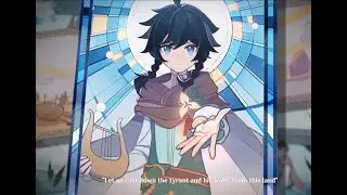 GENSHIN IMPACT - Venti Story Quest Japan Dub (Lumine)