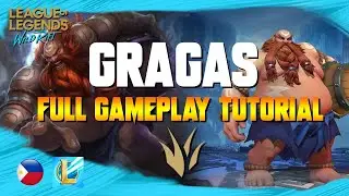 [FIL] Jungle Gragas - Full Gameplay Tutorial