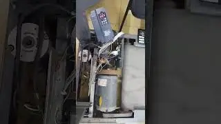 VFD Set-up in machine