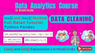 how to use loc and iloc in python pandas | loc vs iloc | pandas tutorials | #pandas #python #data