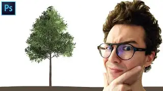 How To Generate Trees in Photoshop In 1 Second - 2 Minute Tutorial