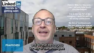 Get seen on linkedin