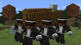 "Coffin Dance" в МАЙНКРАФТ ИЗ НОТНЫХ БЛОКОВ