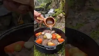 Doğada Lokum Dana Pöç | Beef Oxtail Recipe in Nature 🔥