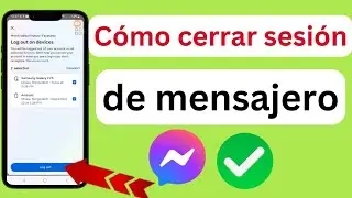 como cerrar sesión en facebook messenger