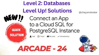 Connect an App to a Cloud SQL for PostgreSQL Instance | GSP919 | #qwiklabs