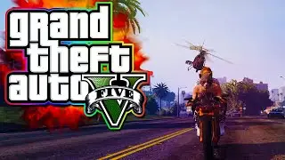 Grand Theft Auto V (PC) Free Roam gamplay #1