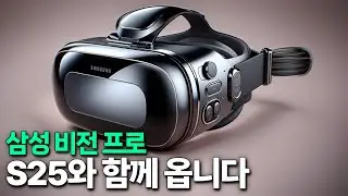 삼성 비전 프로가 갤럭시 S25와 함께 옵니다