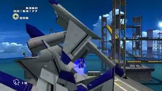 SA2B Metal Harbor Mission 5 - Clear Hard Mode - No Upgrades (A-Rank)