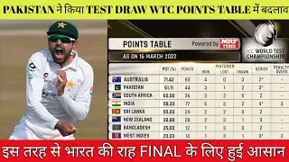 ICC World Test Championship 2021-23 Latest Points Table After PAK vs AUS 2nd Test | WTC Points Table