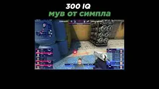 Так может только Симпл. Жесткий 300 IQ мув S1mple 