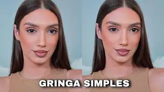 HOW TO DO A *SIMPLE FOREIGN MAKEUP* BEAUTIFUL MAKEUP!!! *EASY TO REPRODUCE*