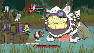 Castle Crashers Thieves Forest to Lava World