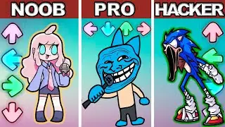 FNF Character Test | Playground VS Gameplay | Cloud Gumball Pibby Sonic