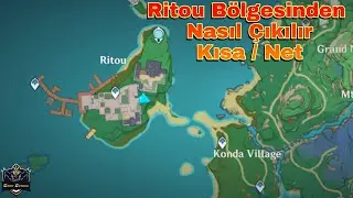 Genshin İmpact Türkçe / Ritou Bölgesinden Nasıl Ayrılabilirim / İnazuma / 2.0 Yama