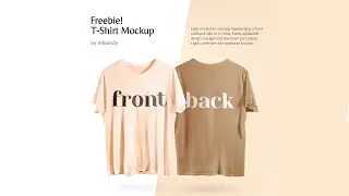 Free T-Shirt Mockup Presentation