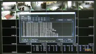 Demonstration of a 32 Channel Network Video Recorder (NVR) Local Interface