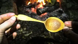 Bushcraft Spoon - Hand Carved | Sloyd Craft