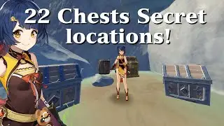 22 Chests Locations!! Genshin Impact - Random Secrets 3