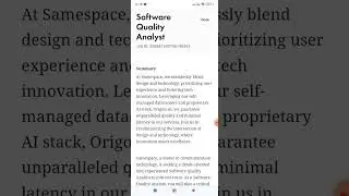 Multiple hiring for software quality analyst (QA) role by seamless technologies apply link below
