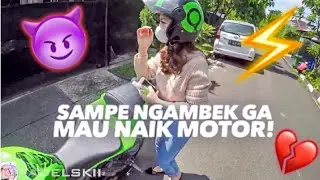 PRANK YOUR GIRLFRIEND WITH A GOJEK HELMET! (CLARIFICATION) | LIGHTNING EXHAUST ON!
