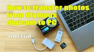 How to transfer photos from Olympus digital camera to PC using XD picture card