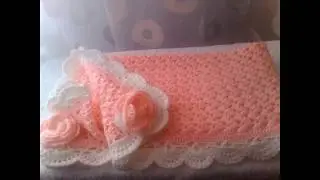 ДЕТСКИЙ ПЛЕД КРЮЧКОМ. КАК СВЯЗАТЬ.ЭКСПРЕСС МК.