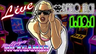 [LIVE]🎮 ATUALIZAÇÃO RETROARCH 1.19.1 #retrogaming #pcgaming 😊✌🏾