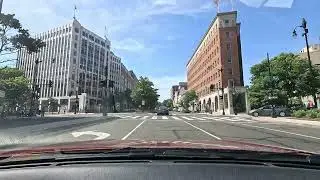 Take a Drive Up Connecticut Ave NW in Washington DC