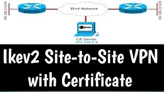 Ikev2 VPN configuration with debug and wireshark explaination